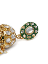 Nature's Glisten Green Necklace Set - Green