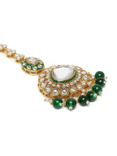 Nature's Glisten Green Necklace Set - Green