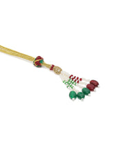 Nature's Glisten Green Necklace Set - Green