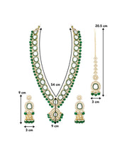 Nature's Glisten Green Necklace Set