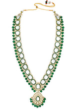 Nature's Glisten Green Necklace Set