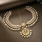 Pearl Sheesh Patti – Graceful Bridal Headpiece | Peora

