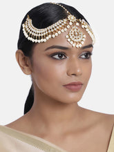 Glamorous Kundan Pearl Sheesh Patti