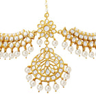 Pearl Sheesh Patti – Graceful Bridal Headpiece | Peora

