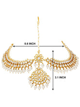 Glamorous Kundan Pearl Sheesh Patti