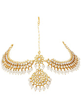 Glamorous Kundan Pearl Sheesh Patti