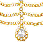 Traditional Kundan Sheesh Patti – Royal Bridal Headpiece | Peora

