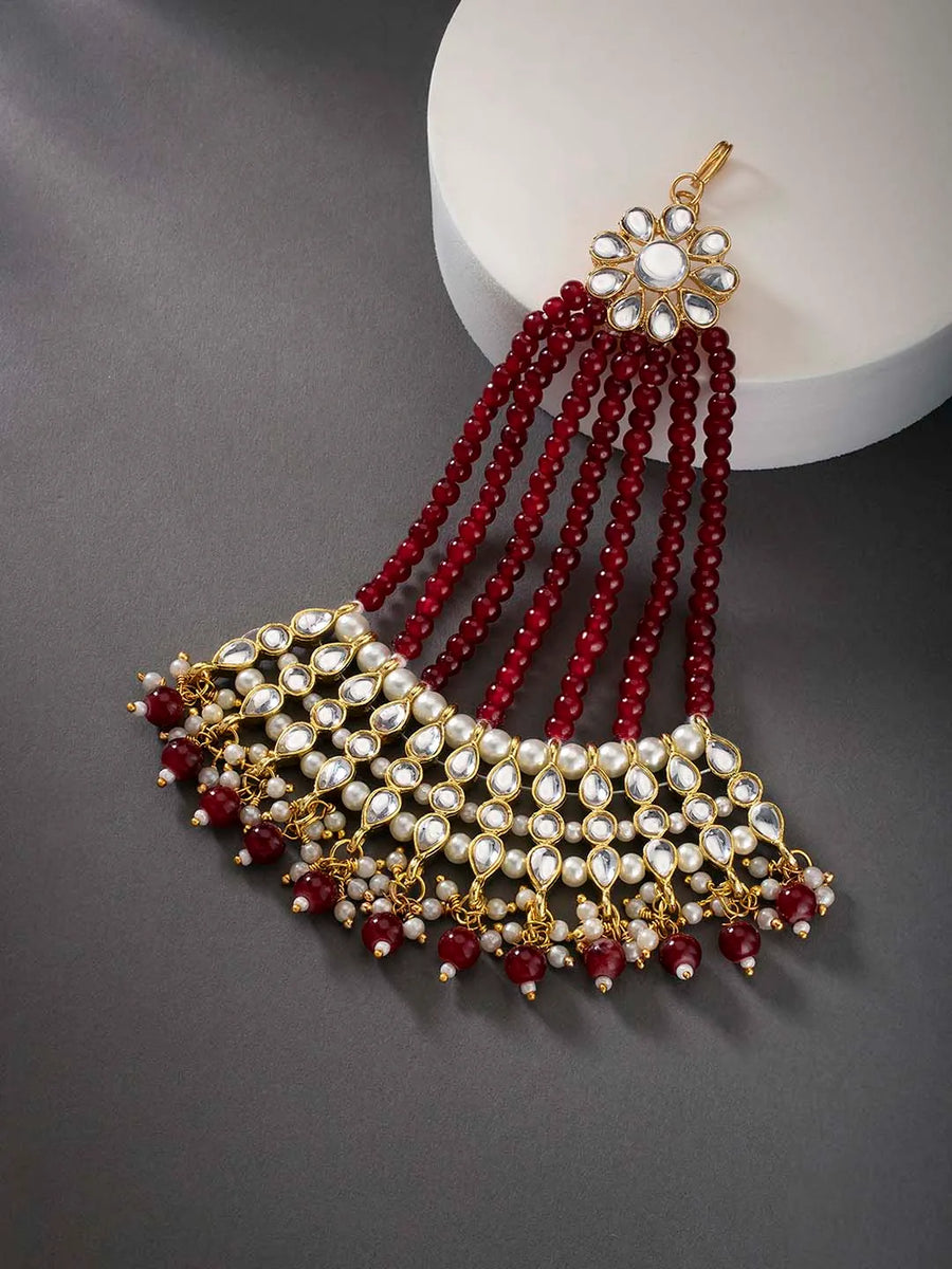 Kundan and Pearl Paso by Peora – Regal & Ethnic Elegance