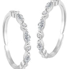 CZ Toe Rings for Women | Elegant & Sparkling Designs by Peora

