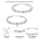CZ Toe Rings for Women | Elegant & Sparkling Designs by Peora

