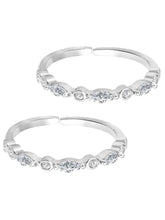 CZ Toe Rings for Women | Elegant & Sparkling Designs by Peora

