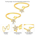 Footwear Toe Rings for Women | Stylish Foot Accessories by Peora

