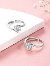 Chic CZ Toe Rings