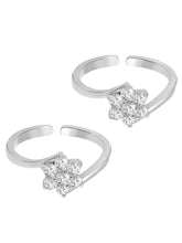 Chic CZ Toe Rings