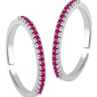Refined CZ Toe Rings | Graceful Foot Jewellery by Peora


