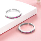 Refined CZ Toe Rings | Graceful Foot Jewellery by Peora

