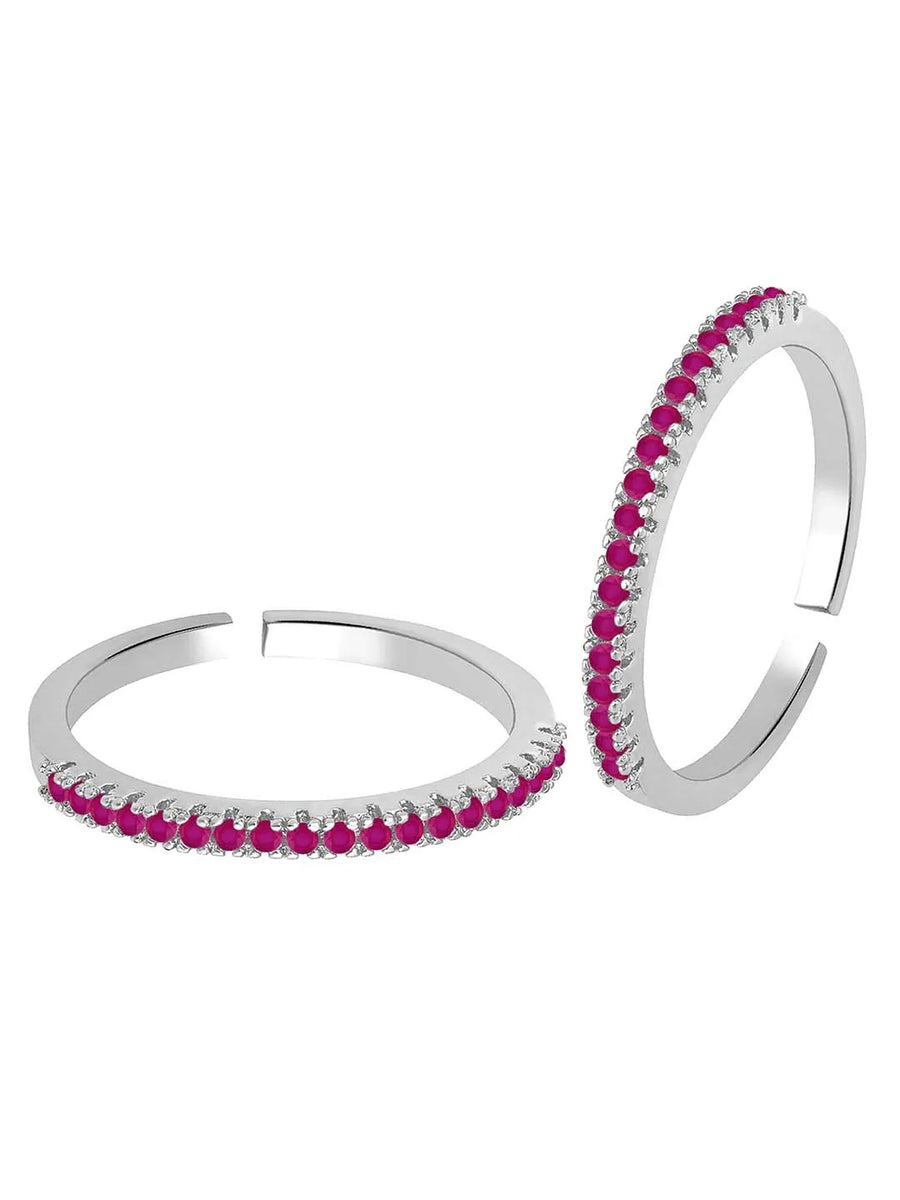 Refined CZ Toe Rings | Graceful Foot Jewellery by Peora

