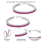 Refined CZ Toe Rings | Graceful Foot Jewellery by Peora

