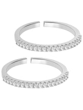Bold Sparkling Toe Rings by Peora – Shine with Every Step

