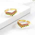 Luxurious CZ Toe Rings | Premium Foot Jewellery by Peora

