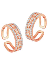 CZ Toe Rings | Sparkling Foot Jewellery by Peora
