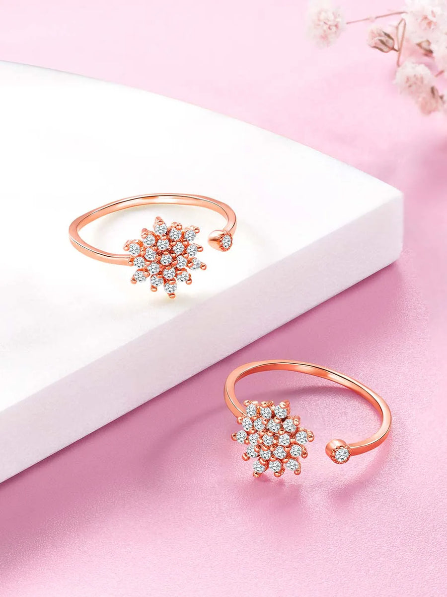 Stone Toe Rings for Women | Stylish Ethnic Jewellery by Peora

