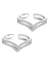 Sparkling Toe Rings for Women | Dazzling Designs by Peora

