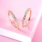 CZ Toe Rings for Women | Sparkling Foot Jewellery by Peora

