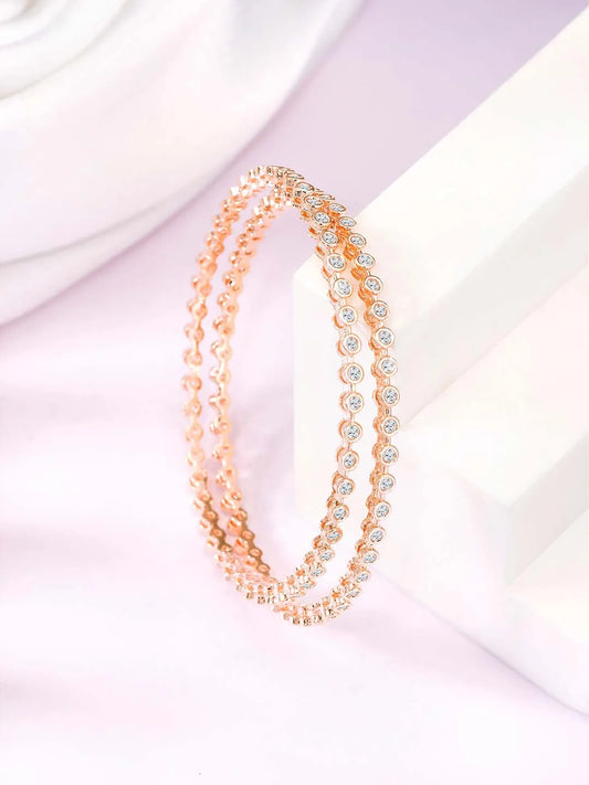 Chic Stone Bangles – Stylish Fashion Jewellery by Peora

