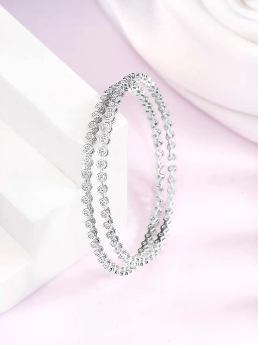 Chic Stone Bangles – Stylish Fashion Jewellery by Peora

