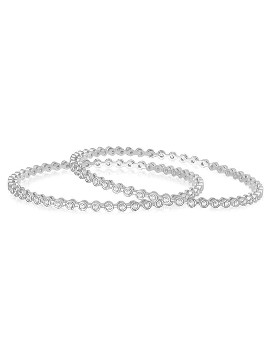 Chic Stone Bangles – Stylish Fashion Jewellery by Peora

