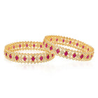 Stone Bangles Set – Elegant Fashion Jewellery by Peora

