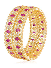 Stone Bangles Set – Elegant Fashion Jewellery by Peora

