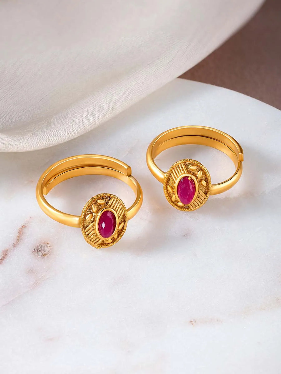 Toe Rings Accessory for Women | Elegant Foot Jewellery by Peora

