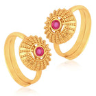 CZ Toe Rings by Peora | Sparkling Elegance for Every Step