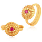 CZ Toe Rings by Peora | Sparkling Elegance for Every Step
