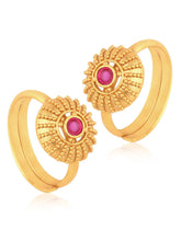 CZ Toe Rings by Peora | Sparkling Elegance for Every Step