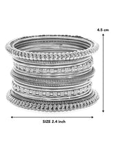 Classic Beauty Oxidized Bangle Set