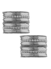 Oxidized Bangle Set by Peora – Vintage Charm with Modern Style