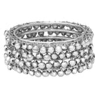 Peora Oxidised Ghungroo Bangle - Silver
