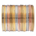Timeless Oxidized Multicolour Bangle Set - Golden & Multicolor