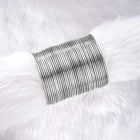 Eternal Beauty Oxidised Bangles - Silver