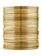 Eternal Beauty Oxidised Bangles - Gold