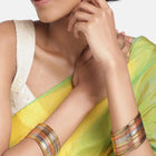 Multicolour Bangle Set by Peora – Vibrant Elegance for Every Occasion