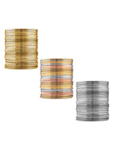 Timeless Oxidized Multicolour Bangle Set