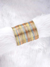 Timeless Oxidized Multicolour Bangle Set