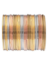 Timeless Oxidized Multicolour Bangle Set