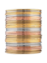 Timeless Oxidized Multicolour Bangle Set