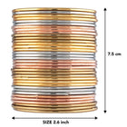 Multicolour Bangle Set by Peora – Vibrant Elegance for Every Occasion