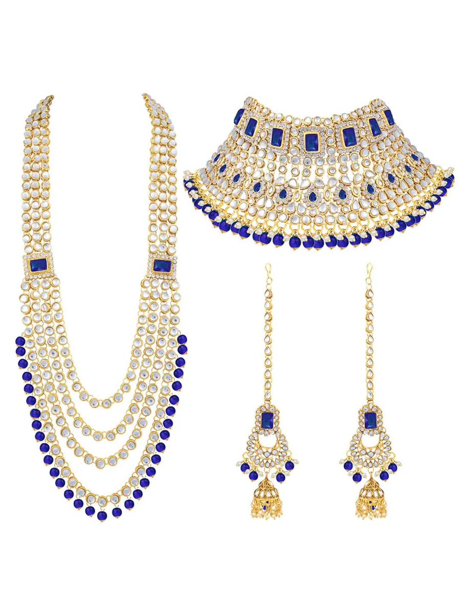 Bridal Jewellery Ensemble by Peora | Graceful Elegance for Brides
